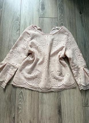 Блуза кружево