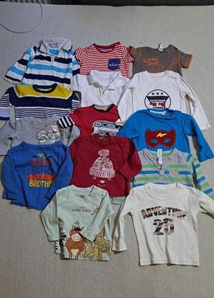 Одежда для новорожденных 3-6 мес. футболки кофты