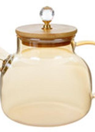 Чайник заварювальний le glass "amber" 1000 мл