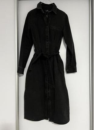 Стильна туніка-сукня в стилі денім бренду reserved