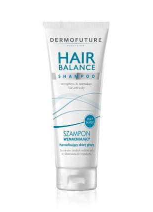 Нормализующий шампунь против выпадения волос dermofuture, 200 мл