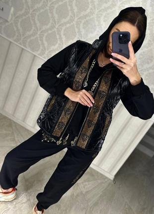 Мега крутой костюм тройка, туреченица люкс качество.