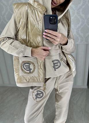 Мега крутой костюм тройка, туреченица люкс качество.