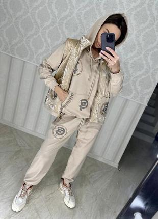 Мега крутой костюм тройка, туреченица люкс качество.