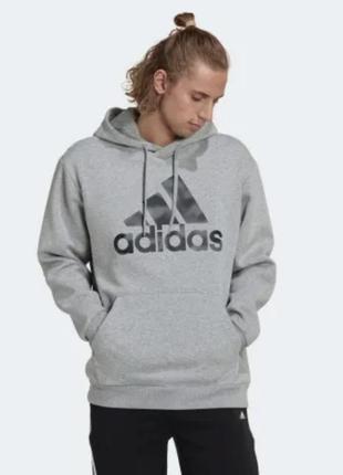 Худи adidas men's essentials french terry big logo hoodie р.xl