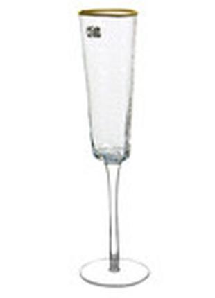Бокал для шампанского "прозрачный трайангел" 150мл