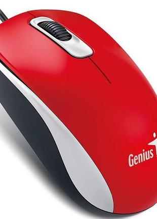 Мишка genius dx-110 red usb
