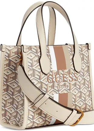 Нова пудрова сумка в лого від guess