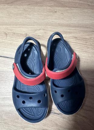 Crocs c9. кроксы босоножки.