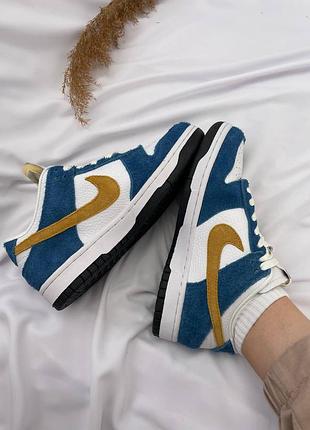 Кроссовки найк nike nike sb dunk kasina ind. blue