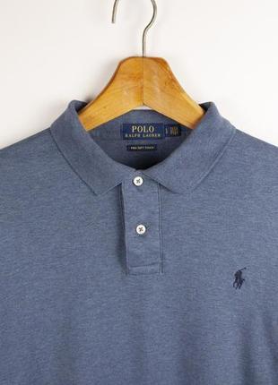 Поло polo ralph lauren pima soft touch cotton размер m - l