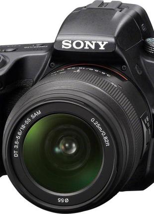 Фотоаппарат sony a37 18-55mm 16.1mp dt f/3.5-5.6 sam kit full hd гарантия 24 месяцев + 32gb sd card