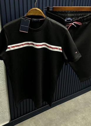 Мужской летний костюм tommy half-zip