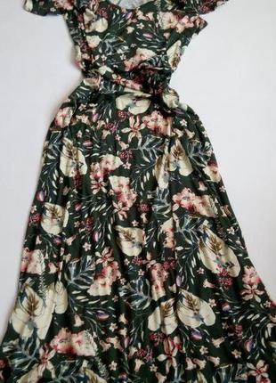 Довга сукня   сарафан 50 52 розмір нова натуральна тканина віскоза