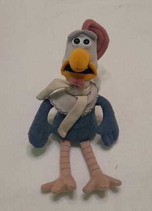Іграшка м'яка вінтажна 1999 р. chicken run  , top-notch chicken  , 25 см