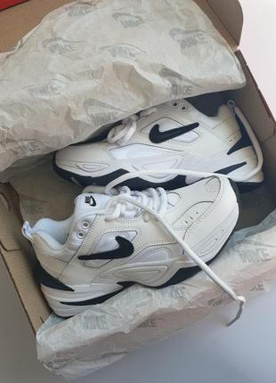 Женские кроссовки nike m2k tekno
• white black •