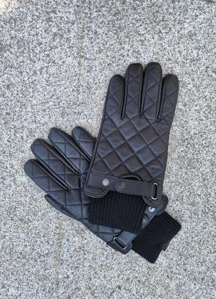 Barbour мужские кожаные перчатки м