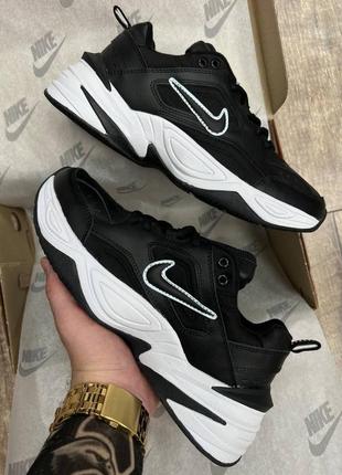 Кросівки чоловічі nike m2k tekno black & white