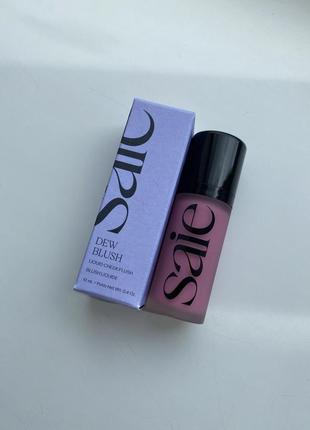 Жидкие румяна saie dew blush blendable liquid cheek flush