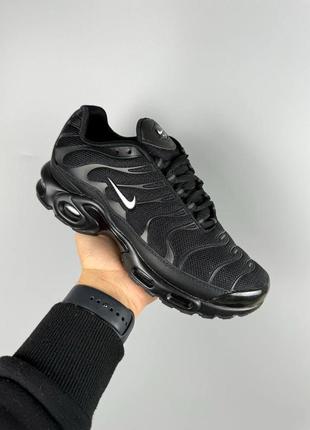 Жіночі кросівки найк тн чорні / nike tn black