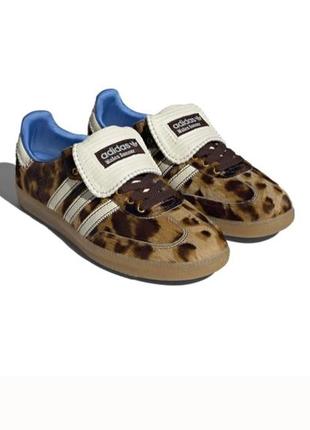 Adidas samba x wales bonner leopard brown