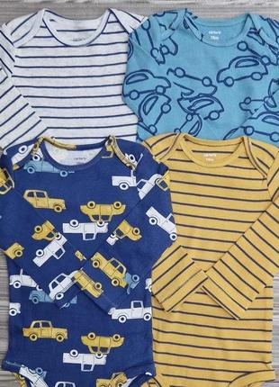 Боді бодіки для хлопчика з довгим рукавом