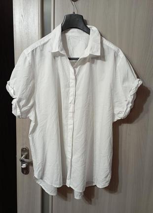 ❤️идеальная блуза короткий рукав h&amp;m большой размер