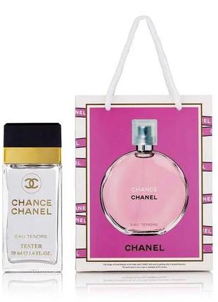 Парфуми з феромонами жіночі chanel chance eau tendre 50 мл