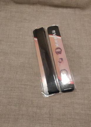 Твістер для волосся з волосся hairagami bun tail (хеагамі) чорний шоколад