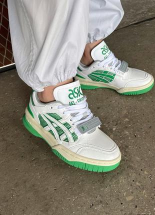 Кросівки asics gel-spotlyte low v2 white/green