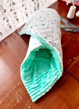 Плед, конверт, одеяло для новорожденного (018)