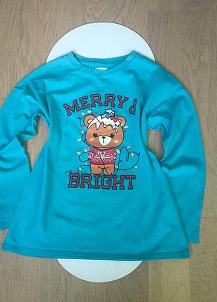 Лонгслив next/реглан/кофта с аппликацией и надписью/ 8-10 лет/ 140 см/!️нюанси‼️