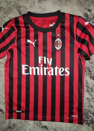 Спорт оригинал фирменная футболка puma.fc milan (фк милан).5-8 лет.