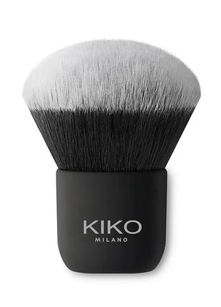 Кабукі-пензлик face 13 kiko milano для нанесення пудри на обличчя