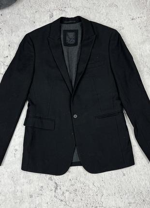 Пиджак черный allsaints