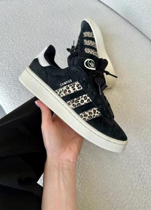 Кроссовки adidas campus 00s black/leopard