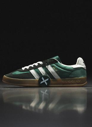 Жіночі кросівки адідас газель / adidas gazelle x gucci