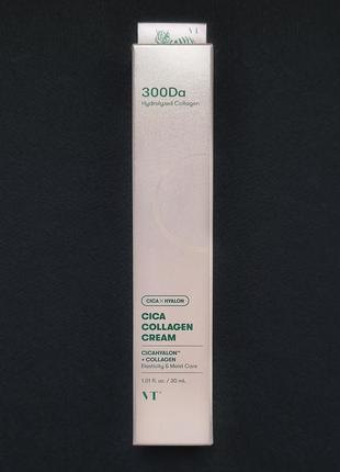 Зміцнювальний крем з колагеном vt cosmetics cica collagen cream (30 мл)