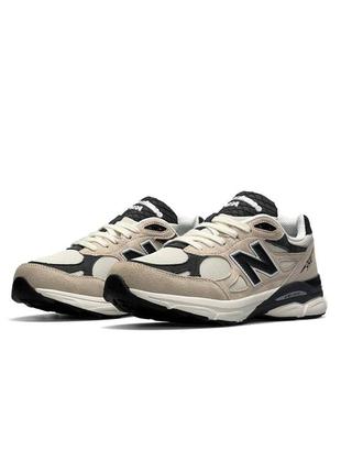 Чоловічі кросівки new balance 990 v3 beige black