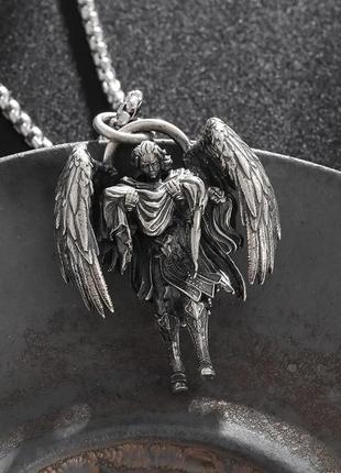 Кулон ангел-хранитель с цепочкой