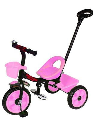 Велосипед триколісний "motion" рожевий