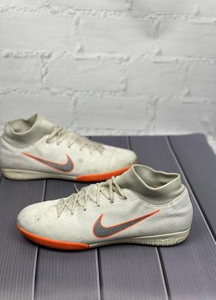 Футбольные футзалки nike mercurial x