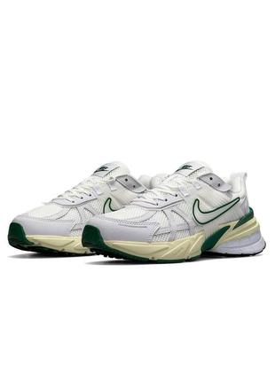 Мужские кроссовки nike runtekk white green