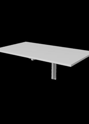 Обідній стіл-трансформер неман міні білий/білий