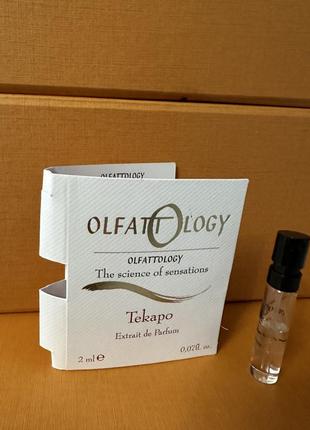 Olfattology tekapo пробник оригінал