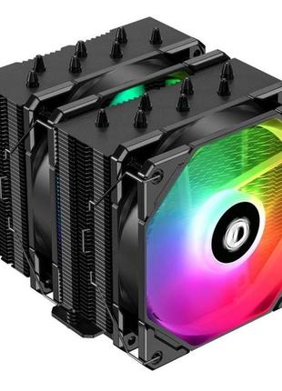 Кулер для процесора amd/intel id-cooling se-207-xt argb black 280w fan120мм 4pin 7 теплових трубок новий