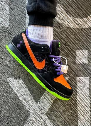 Мужские кроссовки nike sb dunk low night of mischief halloween 41-44-45