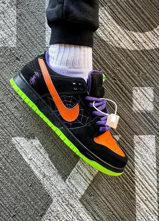 Мужские кроссовки nike sb dunk low night of mischief halloween 41-42-43-44-45