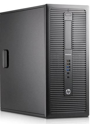 Комп'ютер g4 hp elitedesk 600 g1 t intel i5 4590/ddr3 16gb/ssd 240gb/hd 4600 гар.12міс!