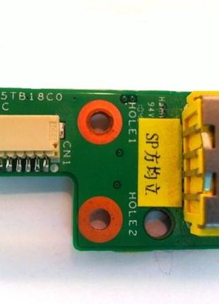 Плата usb lenovo edge e50 14 15 e40 ( dagc5tb18c0 ) б/у